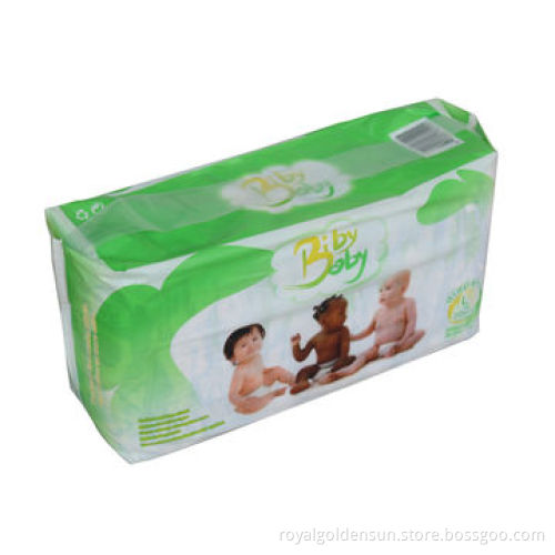 Baby disposable diapers with PP tapes, exporting to Asia